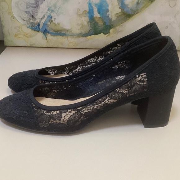 C L Laundry  evening shoes size 10 - Picture 2 of 4